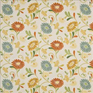 Flirty Floral Maze by Kasmir Fabric 1387 100% Cotton PAKISTAN Not Tested H: 27 inches, V: 13 4/8 inches 54 - 55 - Fabric Carolina - Kasmir