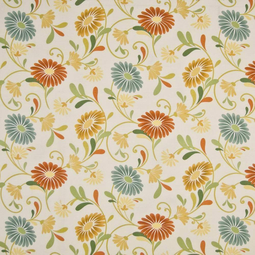 Flirty Floral Maze by Kasmir Fabric 1387 100% Cotton PAKISTAN Not Tested H: 27 inches, V:13 4/8 inches 54 - 55 - Fabric Carolina - Kasmir