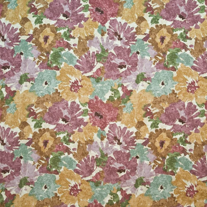 Floral Splash Plum Wine by Kasmir Fabric 1400 100% Cotton
 KOREA 15,000 Wyzenbeek Double Rubs </p><p>Repeat: Horizontal: 27 inches and Vertical: 25 2/8 inches 54 - Fabric Carolina -