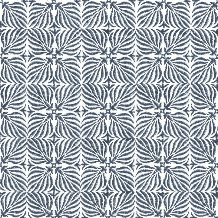 Floriata Blocks Lapis by Kasmir Fabric 5125 90% Cotton
10% Linen
 INDIA Not Tested Horizontal: 6 inches and Vertical: 6 inches 53 - Fabric Carolina -