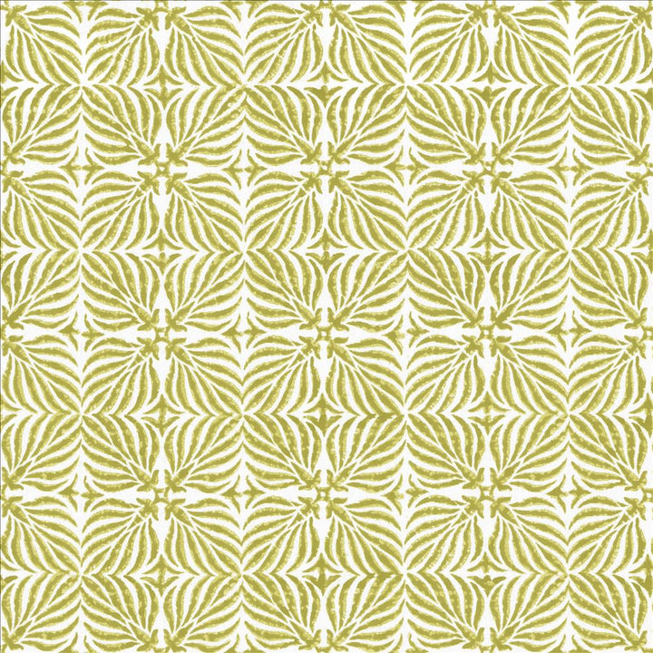 Floriata Blocks Olive by Kasmir Fabric 5124 90% Cotton 10% Linen INDIA Not Tested Horizontal: 6 inches and Vertical: 6 inches 54 - Fabric Carolina -