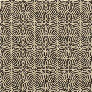 Floriata Blocks Sable by Kasmir Fabric