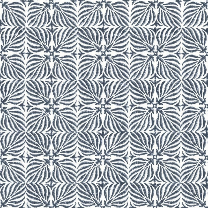 Floriata Blocks Lapis by Kasmir Fabric 5125 90% Cotton
10% Linen
 INDIA </p><p>Repeat: Horizontal: 6 inches and Vertical: 6 inches 53 - Fabric Carolina -