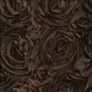 Floribunda Rose Chocolate by Kasmir Fabric 1401 100% Polyester CHINA Not Tested H: N/A, V: N/A 59 - Fabric Carolina - Kasmir