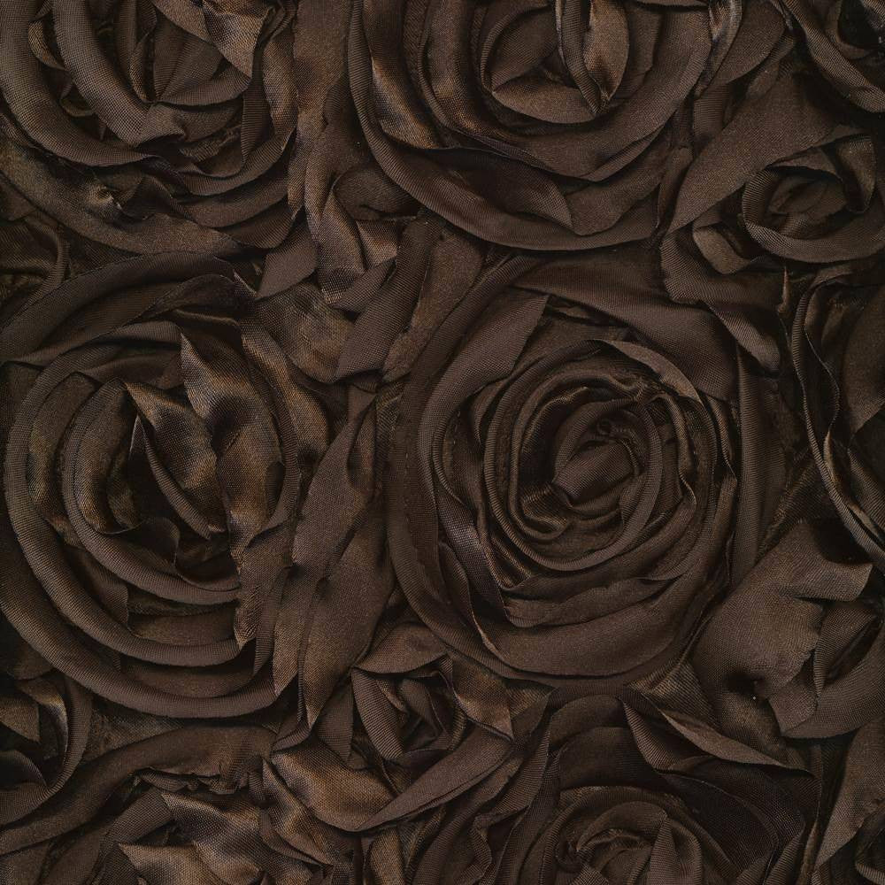 Floribunda Rose Chocolate by Kasmir Fabric 1401 100% Polyester CHINA Not Tested H: N/A, V:N/A 59 - Fabric Carolina - Kasmir