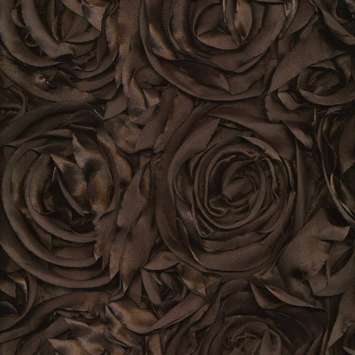 Floribunda Rose Chocolate by Kasmir Fabric 1401 100% Polyester CHINA Not Tested H: N/A, V:N/A 59 - Fabric Carolina - Kasmir