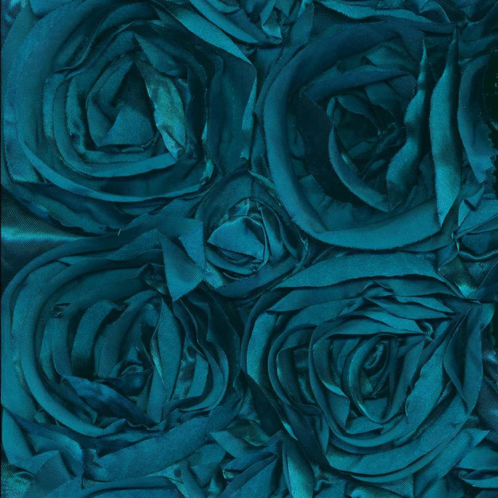 Floribunda Rose Turquoise by Kasmir Fabric 1401 100% Polyester
 CHINA Not Tested Horizontal: N/A and Vertical: N/A 59 - Fabric Carolina -