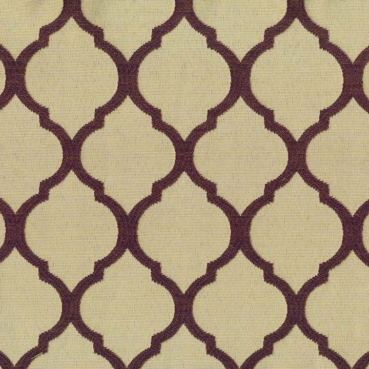 Florrie Trellis Merlot by Kasmir Fabric 8003 65% Polyester 35% Viscose CHINA 30,000 Wyzenbeek Double Rubs H: 2 4/8 inches, V:3 4/8 inches 54 - 56 - Fabric Carolina - Kasmir