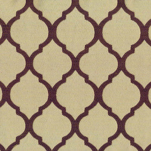 Florrie Trellis Merlot by Kasmir Fabric
