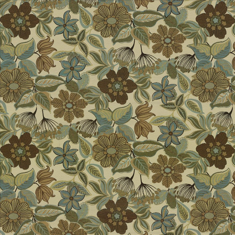 Florrie Tropic by Kasmir Fabric 8003 65% Polyester
35% Viscose
 CHINA </p><p>Repeat: Horizontal: 28 6/8 inches and Vertical: 20 inches 54 - 56 - Fabric Carolina -