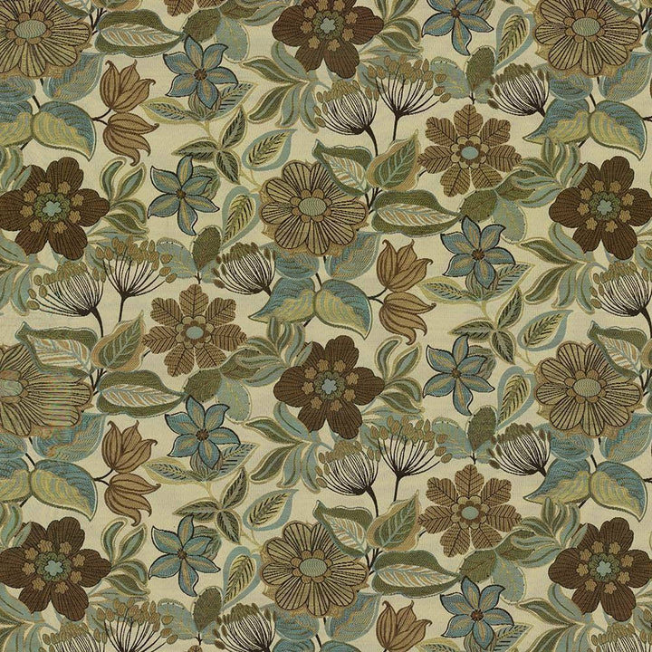 Florrie Tropic by Kasmir Fabric 8003 65% Polyester 35% Viscose CHINA 30,000 Wyzenbeek Double Rubs H: 28 6/8 inches, V:20 inches 54 - 56 - Fabric Carolina - Kasmir
