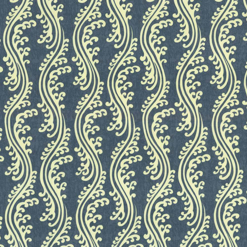Flouncy Indigo by Kasmir Fabric 5107 100% Cotton
 USA </p><p>Repeat: Horizontal: 7 inches and Vertical: 18 inches 54 - Fabric Carolina -