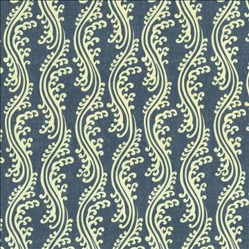 Flouncy Indigo by Kasmir Fabric 5107 100% Cotton USA 9,000 Wyzenbeek Double Rubs H: 7 inches, V: 18 inches 54 - Fabric Carolina - Kasmir
