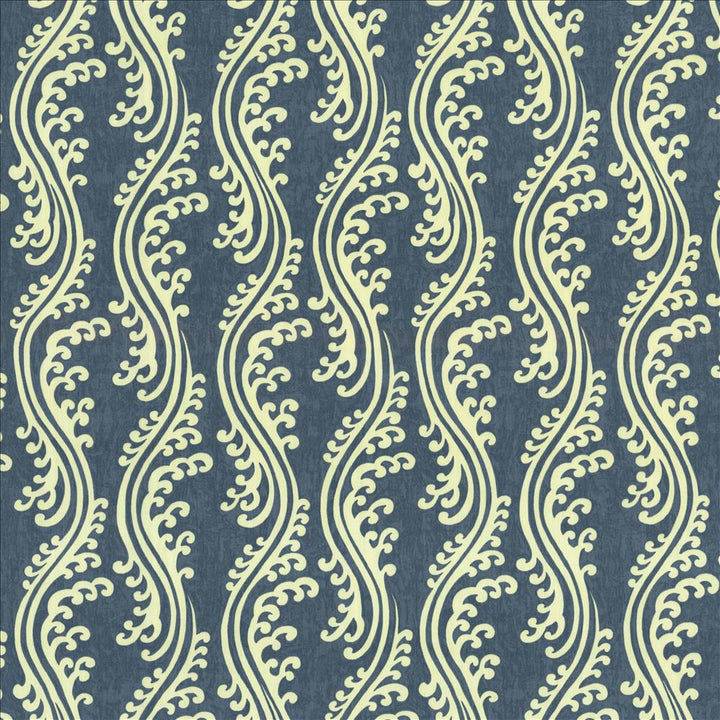 Flouncy Indigo by Kasmir Fabric 5107 100% Cotton
 USA 9,000 Wyzenbeek Double Rubs Horizontal: 7 inches and Vertical: 18 inches 54 - Fabric Carolina -
