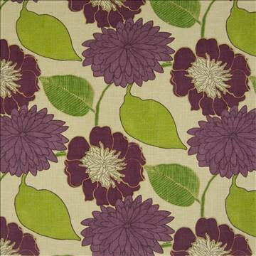 Flower Cart Grapevine by Kasmir Fabric 1367 55% Flax 45% Viscose CHINA 9,000 Wyzenbeek Double Rubs H: 27 inches, V: 25 2/8 inches 54 - 55 - Fabric Carolina - Kasmir