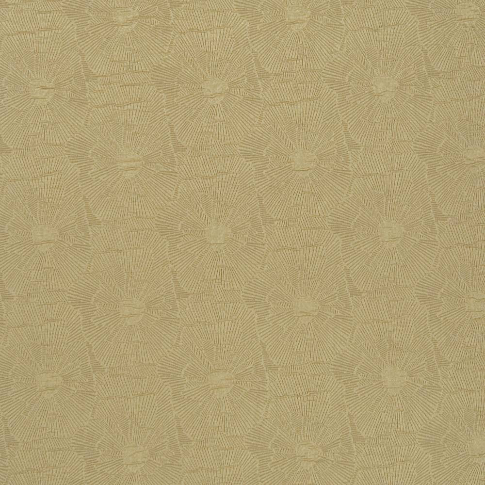 Flower Child Goldrush by Kasmir Fabric 1344 42% Rayon 41% Polyester 17% Acrylic USA 30,000 Wyzenbeek Double Rubs H: 11 3/8 inches, V:9 inches 50 - Fabric Carolina - Kasmir
