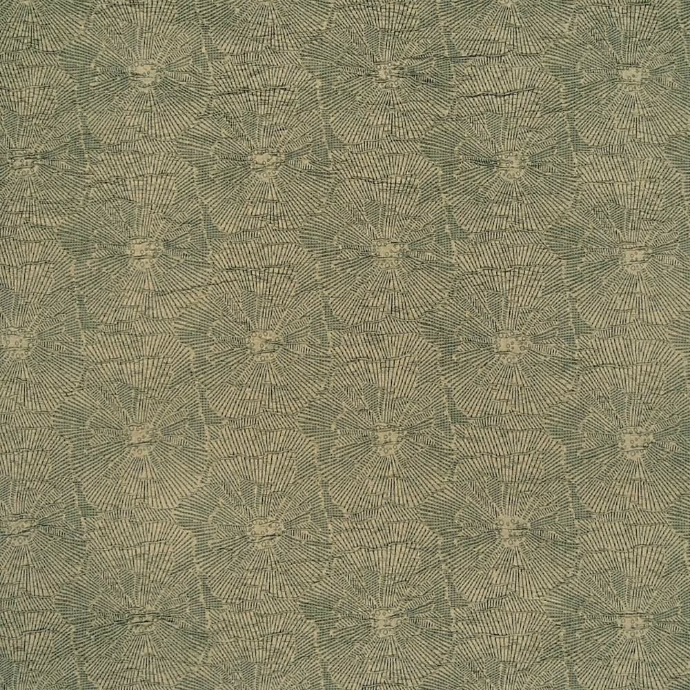 Flower Child Moss by Kasmir Fabric 1346 42% Rayon
41% Polyester
17% Acrylic
 USA </p><p>Repeat: Horizontal: 11 3/8 inches and Vertical: 9 inches 50 - Fabric Carolina -