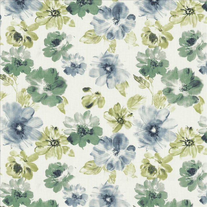 Flower Garden Harbor by Kasmir Fabric 5154 91% Linen
9% Cotton
 CHINA 30,000 Martindale Cycles </p><p>Repeat: Horizontal: 24 6/8 inches and Vertical: 24 4/8 inches 48 - Fabric Carolina -