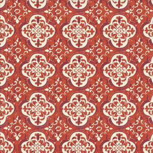 Foil Burnt Orange by Kasmir Fabric