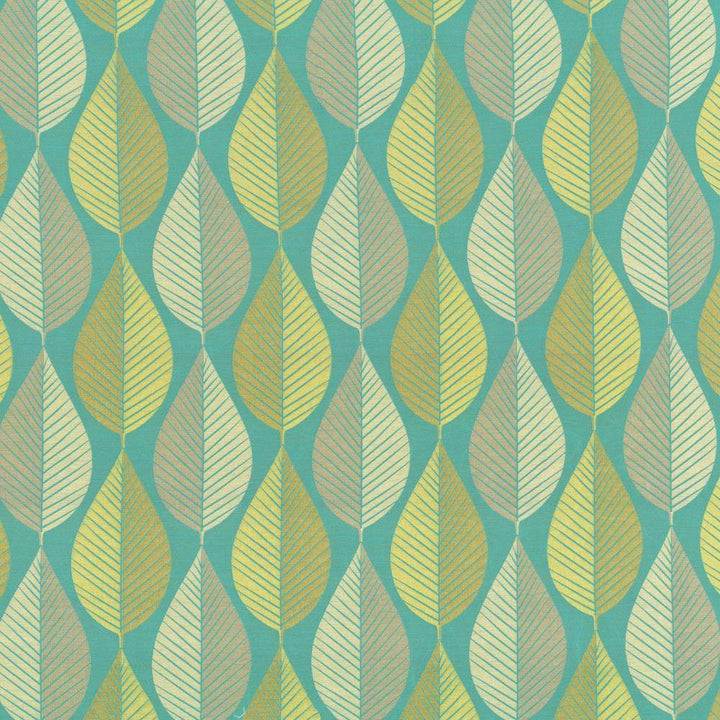 Foliage Tour Turquoise by Kasmir Fabric 1436 59% Polyester
41% Rayon
 INDIA </p><p>Repeat: Horizontal: 7 inches and Vertical: 17 4/8 inches 57 - Fabric Carolina -