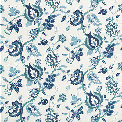 Folkway Azure by Kravet Basics Fabric