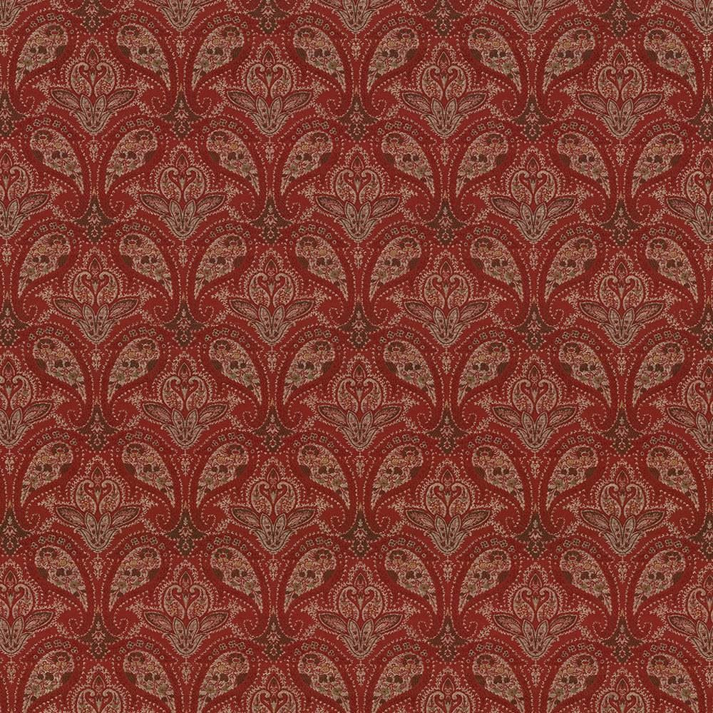 Forcella Tomato by Kasmir Fabric 5071 66% Rayon
34% Polyester
 CHINA </p><p>Repeat: Horizontal: 7 3/8 inches and Vertical: 9 inches 55 - Fabric Carolina -