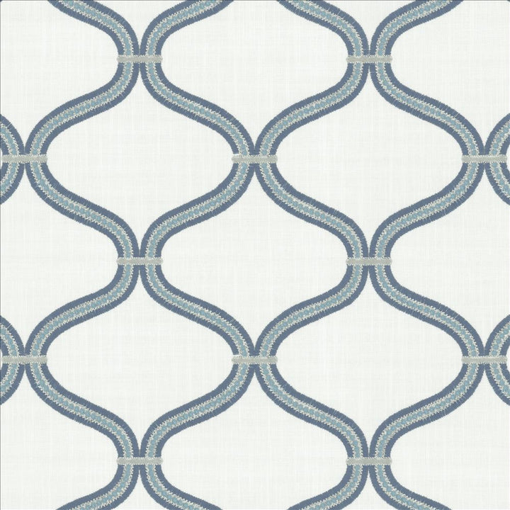 Fox Hollow Blue Jay by Kasmir Fabric 1458 73% Cotton
27% Polyester
 INDIA </p><p>Repeat: Horizontal: 7 4/8 inches and Vertical: 6 2/8 inches 55 - Fabric Carolina -