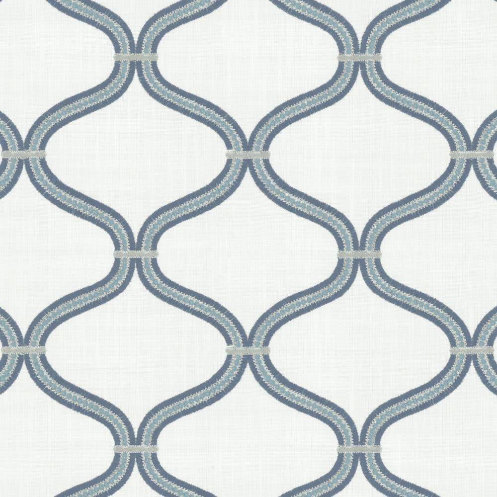 Fox Hollow Blue Jay by Kasmir Fabric 1458 73% Cotton
27% Polyester
 INDIA </p><p>Repeat: Horizontal: 7 4/8 inches and Vertical: 6 2/8 inches 53 - Fabric Carolina -