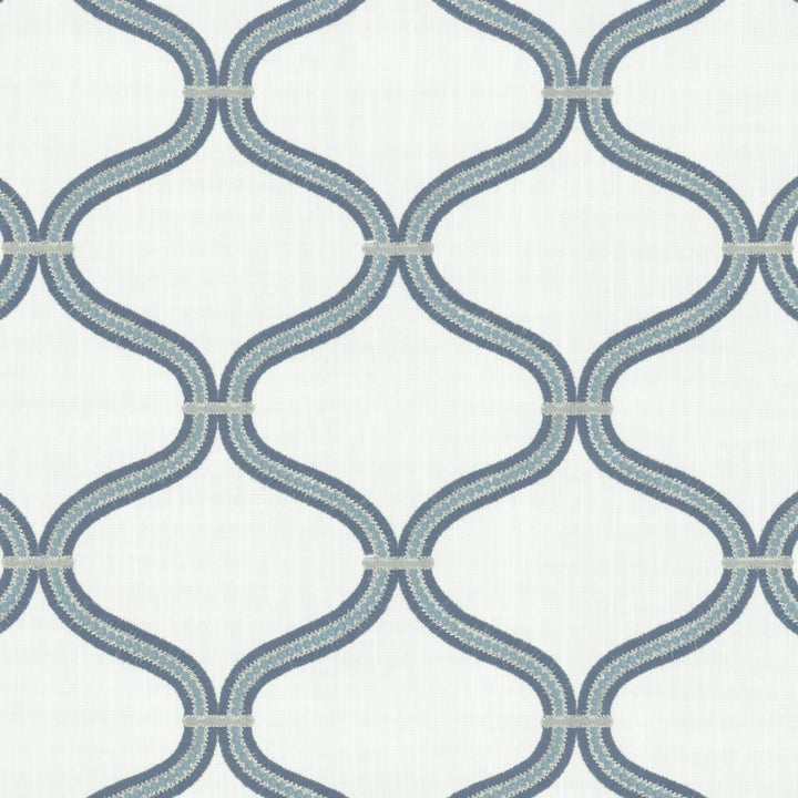 Fox Hollow Blue Jay by Kasmir Fabric 1458 73% Cotton
27% Polyester
 INDIA </p><p>Repeat: Horizontal: 7 4/8 inches and Vertical: 6 2/8 inches 53 - Fabric Carolina -