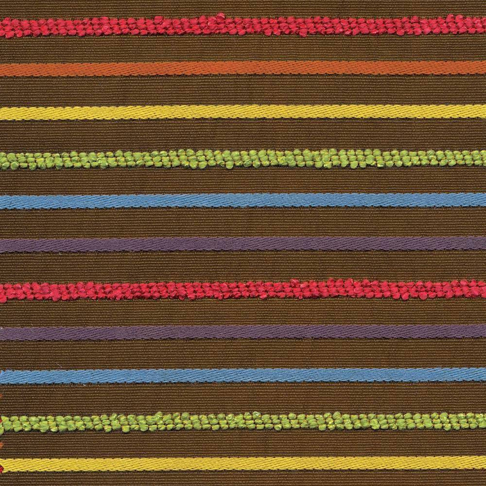 Frakas Stripe Truffle by Kasmir Fabric 1404 65% Polyester 34% Rayon 1% Nylon USA 45,000 Wyzenbeek Double Rubs H: N/A, V:5 2/8 inches 54 - 58 - Fabric Carolina - Kasmir