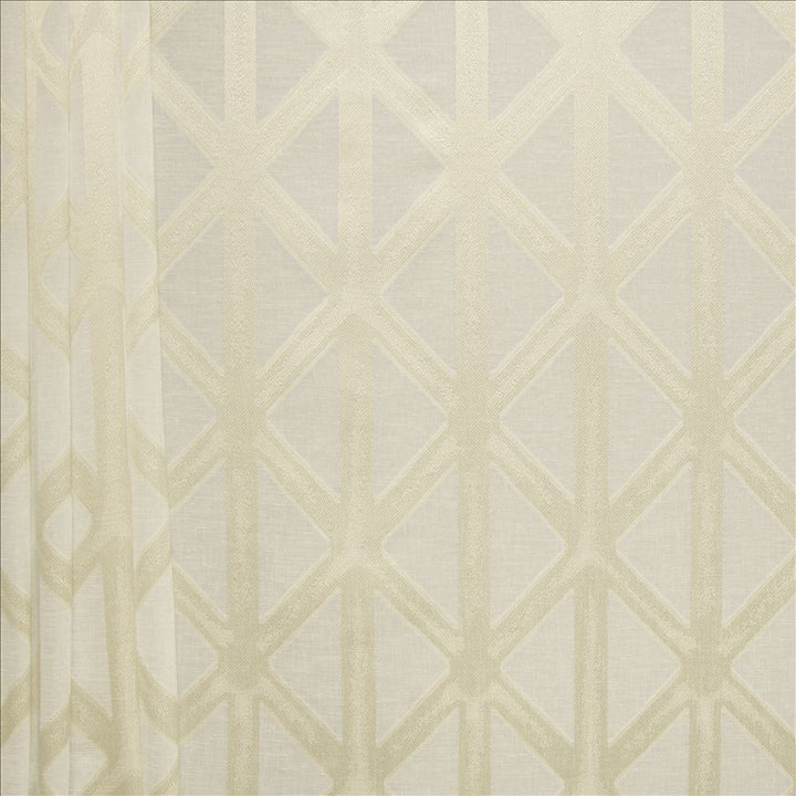 Frankie Ivory by Kasmir Fabric 1465 100% Polyester
 TURKEY Not Tested Horizontal: 7 5/8 inches and Vertical: 7 6/8 inches 118 - Fabric Carolina -