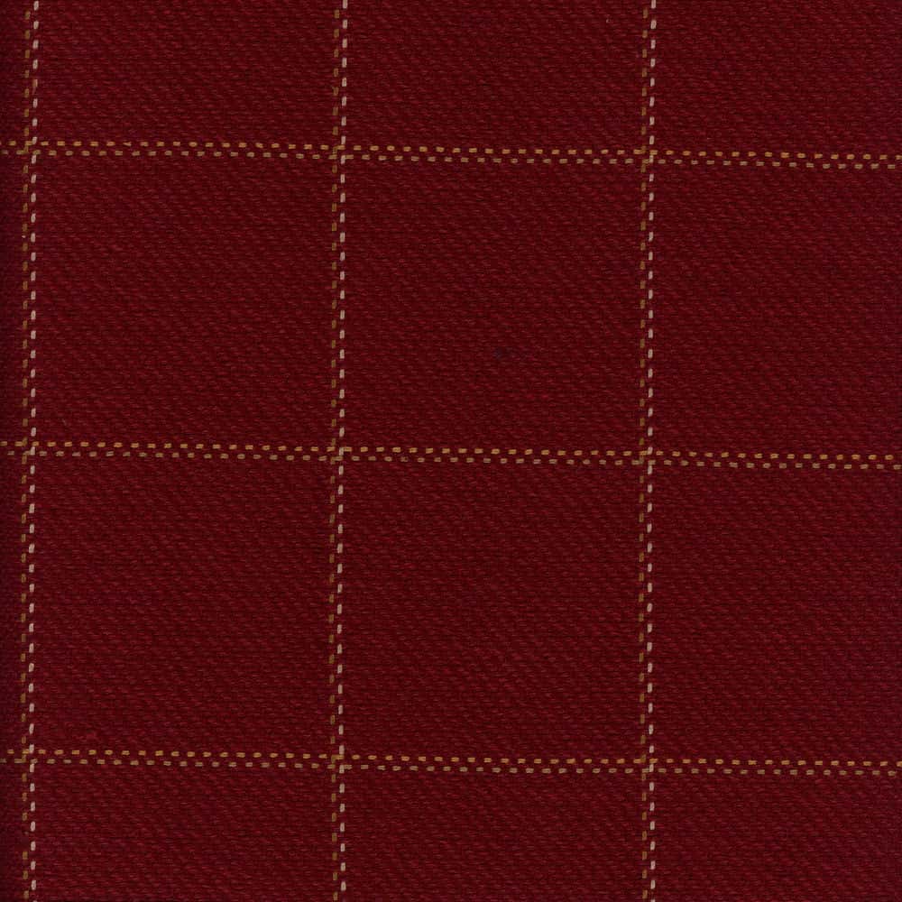 Frazier Burgundy By Roth & Tompkins Fabric