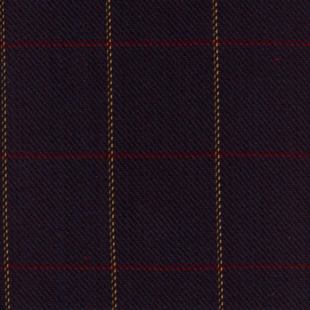 Frazier Midnight By Roth & Tompkins Fabric