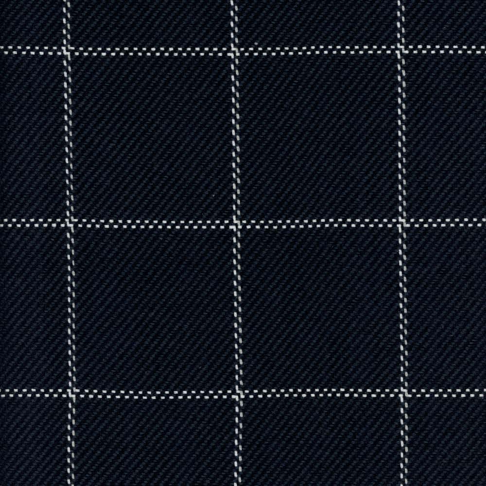 Frazier Navy By Roth & Tompkins Fabric