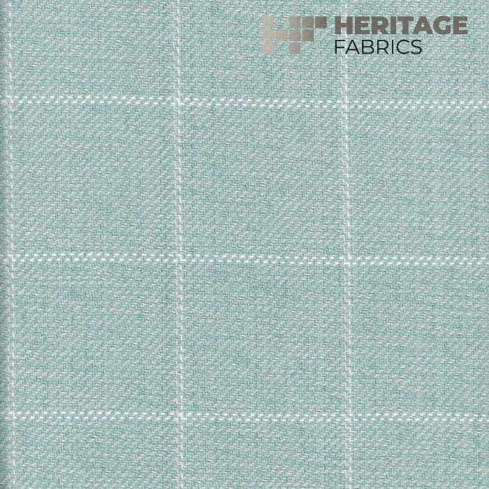Frazier Seaglass by Heritage Fabric - 100% Cotton India 30,000 Horizontal: 3" and Vertical: 3" 54" - Fabric Carolina -