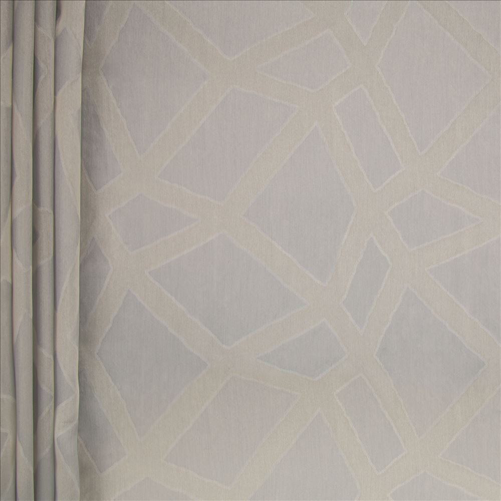 Freida Fog  by Kasmir Fabric See sample 100% Polyester
 TURKEY Not Tested </p><p>Repeat: Horizontal: 15 inches and Vertical: 16 1/8 inches 118  - Fabric Carolina -