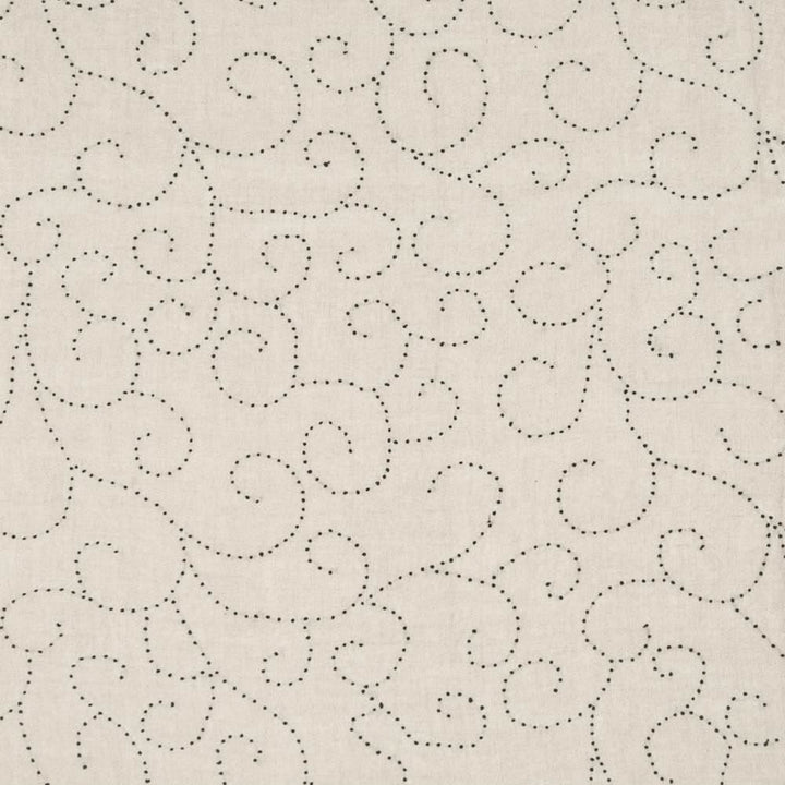 French Knot Black Linen by Kasmir Fabric 1369 100% Linen
 INDIA Not Tested Horizontal: 25 5/8 inches and Vertical: 18 4/8 inches 54 - Fabric Carolina -