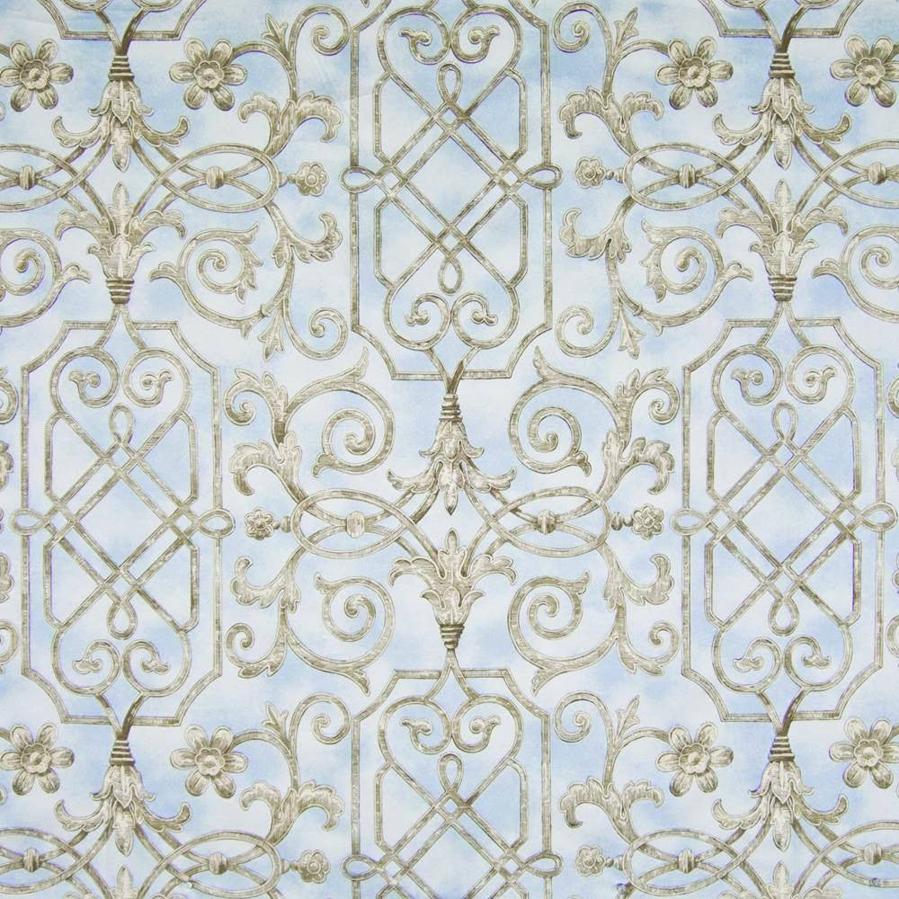 French Quarter Horizon by Kasmir Fabric 1389 100% Cotton PERU 42,000 Wyzenbeek Double Rubs H: 27 inches, V:27 inches 54 - Fabric Carolina - Kasmir