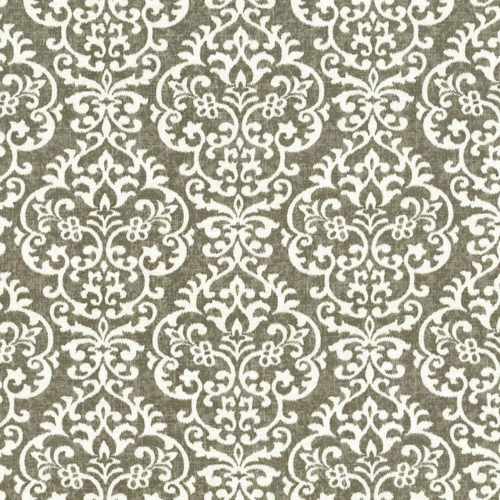 Frescatta Graphite by Kasmir Fabric 5105 75% Cotton
25% Linen
 PAKISTAN </p><p>Repeat: Horizontal: 18 4/8 inches and Vertical: 17 4/8 inches 54 - Fabric Carolina -