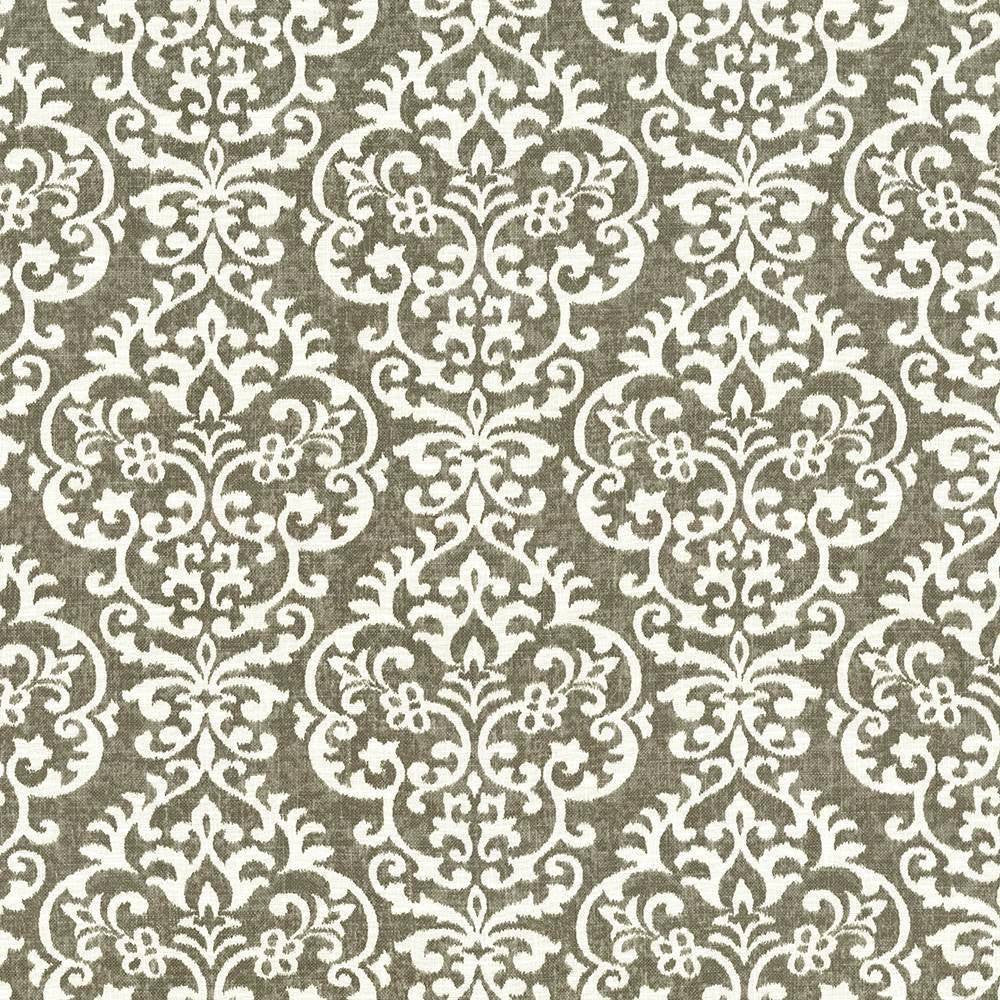 Frescatta Graphite by Kasmir Fabric 5105 75% Cotton 25% Linen CHINA H: 18 4/8 inches, V:17 4/8 inches 54 - Fabric Carolina - Kasmir