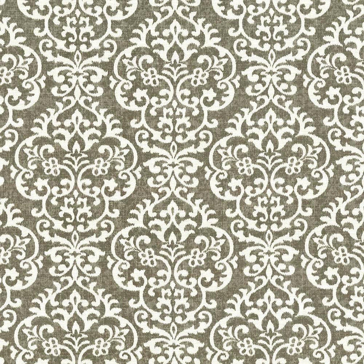 Frescatta Graphite by Kasmir Fabric 5105 75% Cotton 25% Linen CHINA H: 18 4/8 inches, V:17 4/8 inches 54 - Fabric Carolina - Kasmir