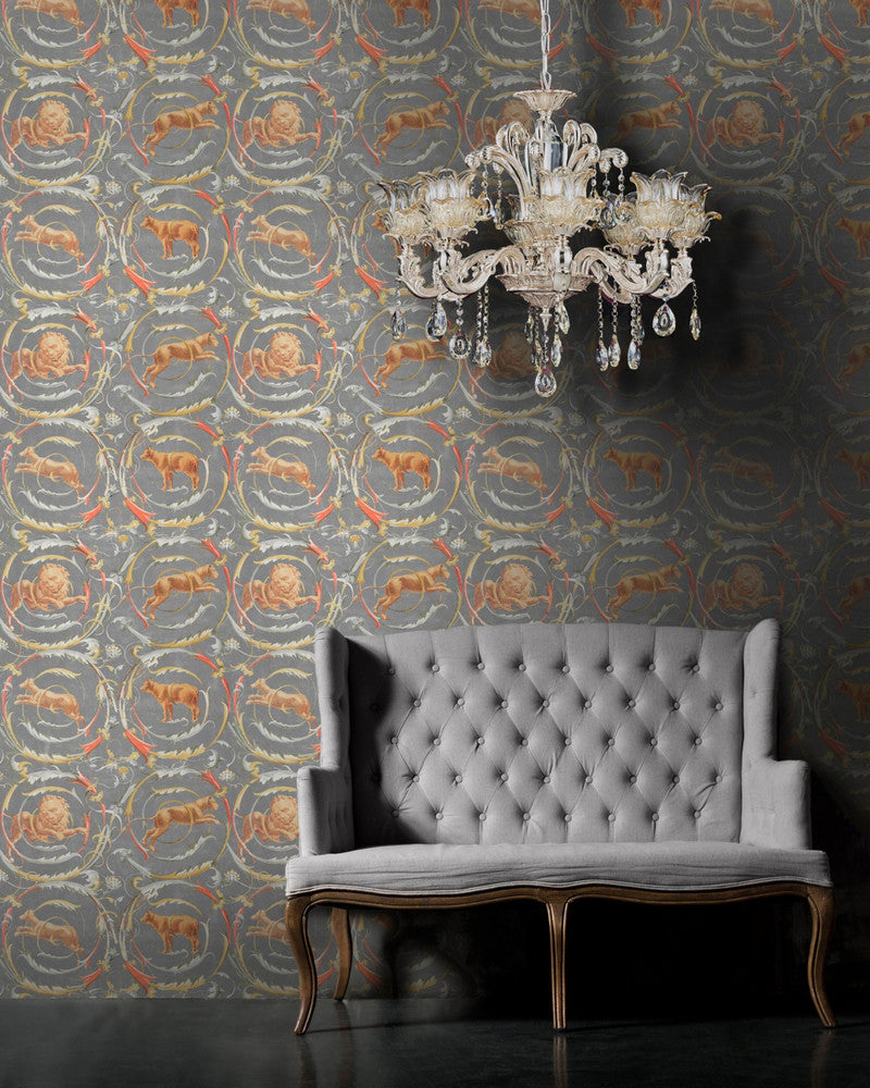 FRESCE (WP20196) by Mind The Gap | WP20196 | PREMIUM DESIGNER WALLPAPER COLLECTION | 3 rolls x 20.5 x 118.1 in | 0.52m / 20.5in | 3m / 118in | 4.65mp | 52cm / 20.5in | Grey | Non-woven | Paste the wall | 3-rolls in a box | Fabric Carolina | https://www.fabriccarolina.com/