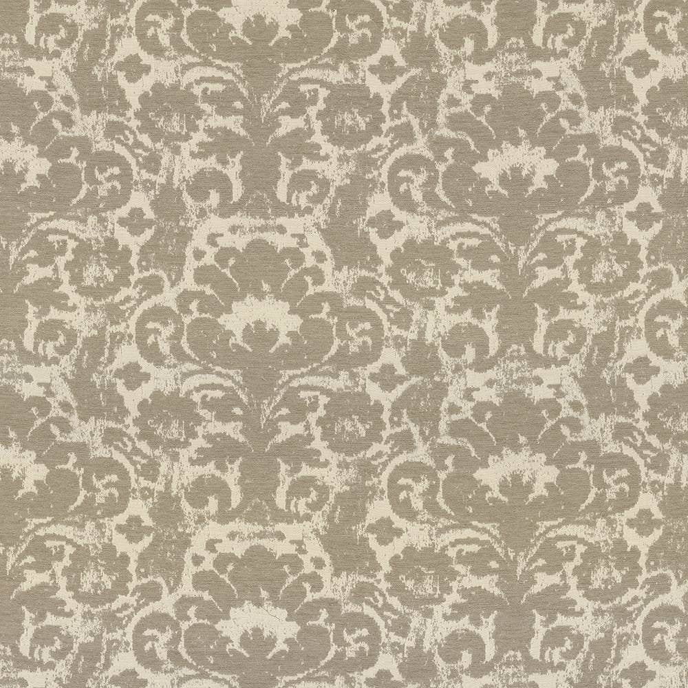 Fresco Damask French Vanilla by Kasmir Fabric 8004 100% Cotton USA 30,000 Wyzenbeek Double Rubs H: 28 2/8 inches, V:18 2/8 inches 54 - Fabric Carolina - Kasmir