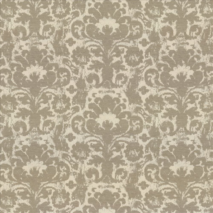 Fresco Damask French Vanilla by Kasmir Fabric 8004 100% Cotton
 USA 30,000 Wyzenbeek Double Rubs Horizontal: 28 2/8 inches and Vertical: 18 2/8 inches 54 - Fabric Carolina -