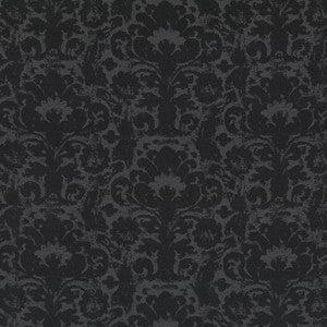 Fresco Damask Midnight by Kasmir Fabric