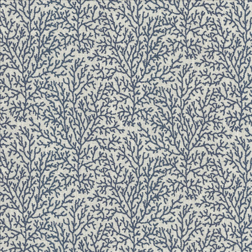 Freshwater Denim by Kasmir Fabric 5125 37% Cotton
36% Polyester
27% Viscose
 INDIA </p><p>Repeat: Horizontal: 7 inches and Vertical: 8 6/8 inches 56 - Fabric Carolina -