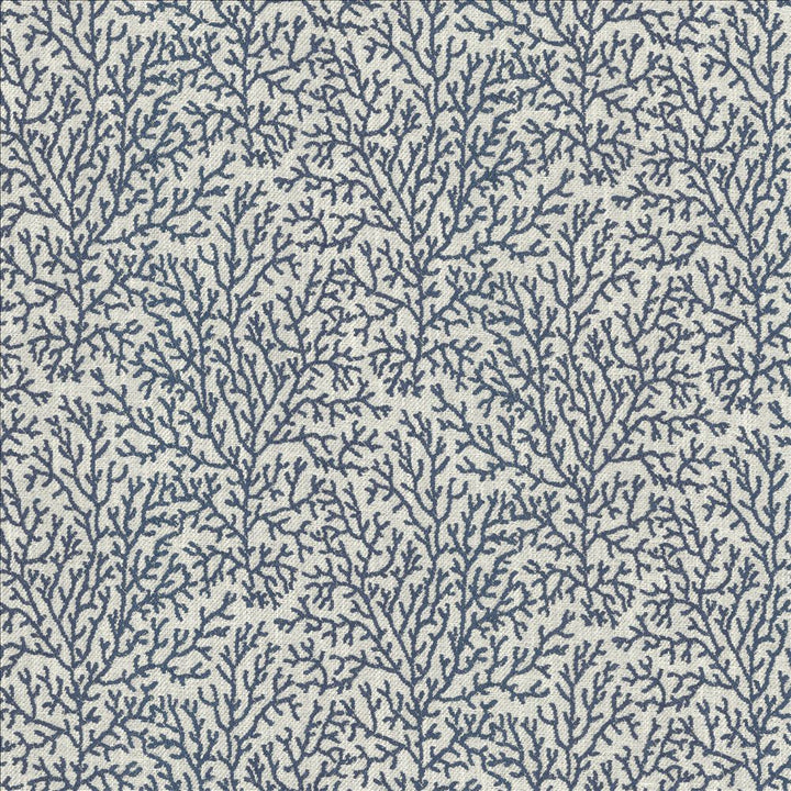 Freshwater Denim by Kasmir Fabric 5125 37% Cotton
36% Polyester
27% Viscose
 INDIA </p><p>Repeat: Horizontal: 7 inches and Vertical: 8 6/8 inches 56 - Fabric Carolina -