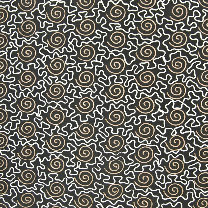 Frittelli Black Walnut  by Kasmir Fabric See sample 100% Polyester
 INDIA Not Tested </p><p>Repeat: Horizontal: 10 4/8 inches and Vertical: 9 inches 54  - Fabric Carolina -