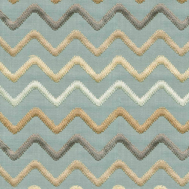 Fuego Flame Robins Egg by Kasmir Fabric 1388 65% Cotton 25% Viscose 10% Linen INDIA 13,000 Wyzenbeek Double Rubs H: 2 inches, V:6 inches 51 - 56 - Fabric Carolina - Kasmir