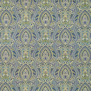 Gadsden Paisley Lapis by Kasmir Fabric